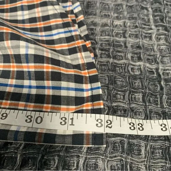 SOUTHPOLE Hexagon Product Long Sleeve Plaid Button Down Shirt Men's XL #732 - Picture 9 of 9